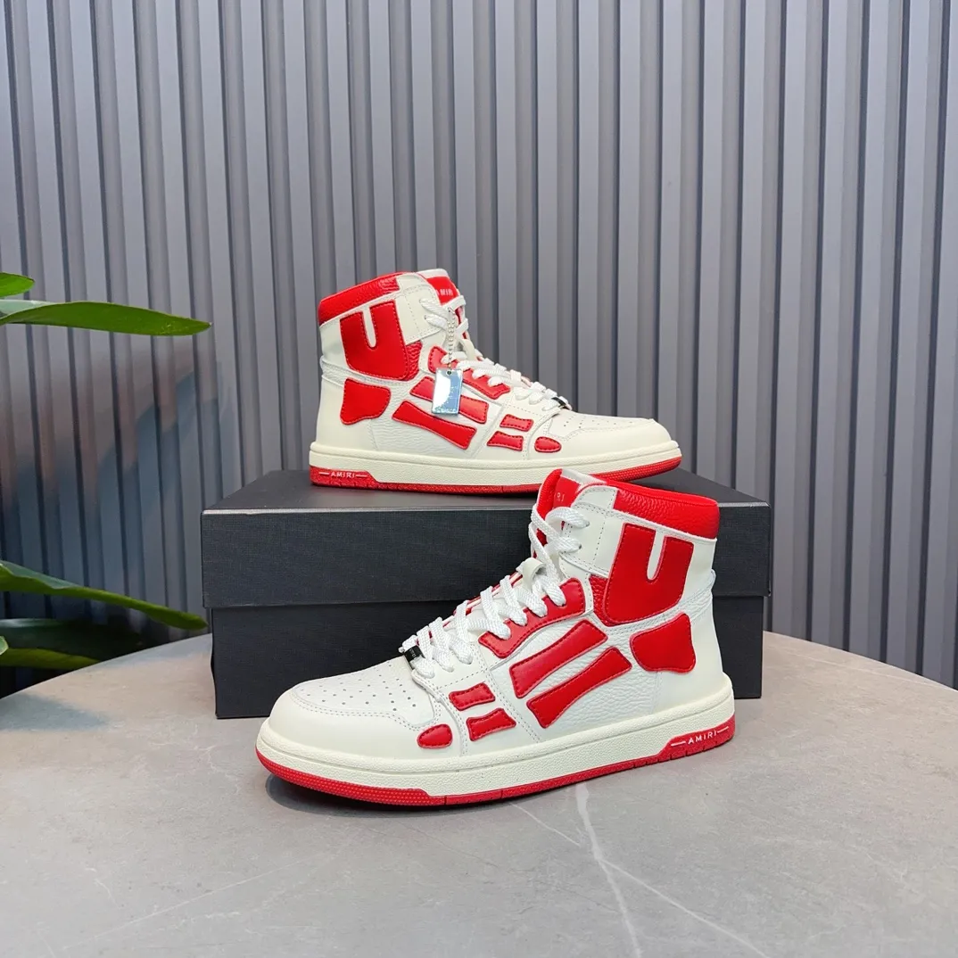 Men's shoes💰620💰 AMIRI AMIRI trendy brand hot sale🔥 Available all year round✅Couples💑 Official website synchronization Imported fabrics 1⃣️ratio 1⃣️Re-engraved, original factory special original sole, 35-45 (38.45. Non-refundable)